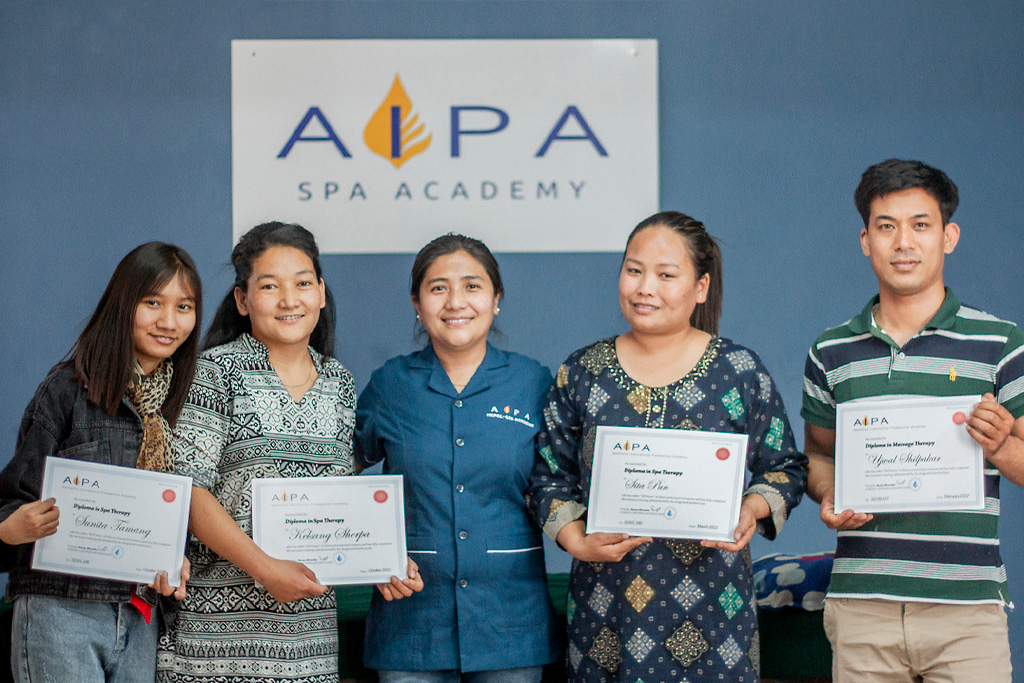 Diploma in Massage Therapy - AIPA Nepal Spa Academy AIPA - Nepal Spa Academy