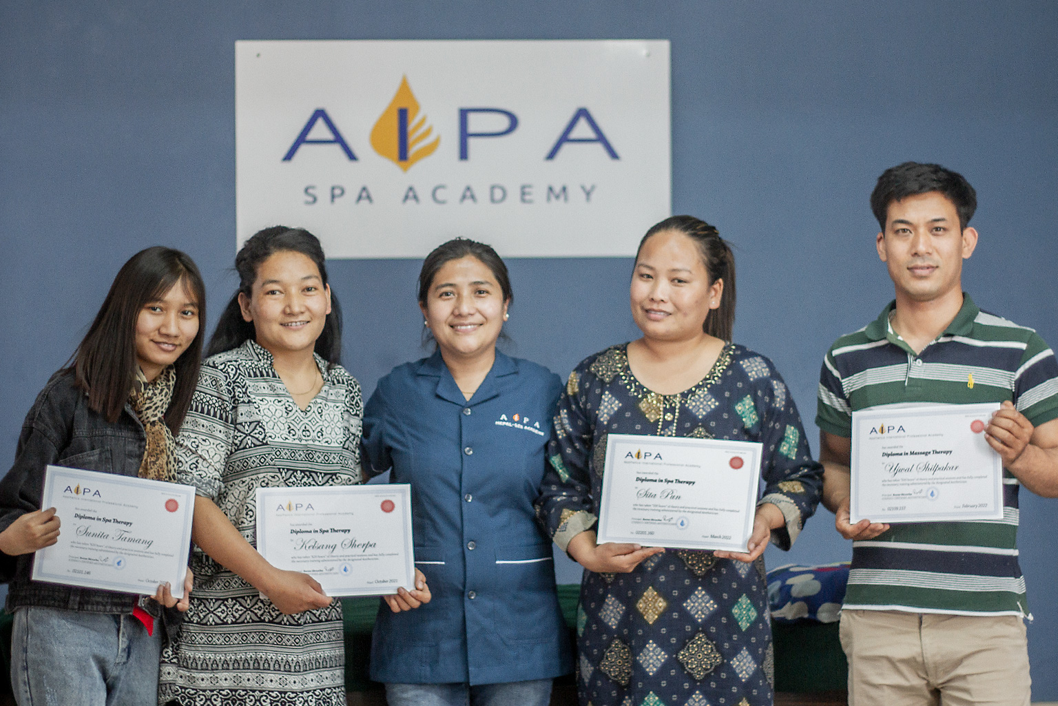 Diploma in Massage Therapy - AIPA Nepal Spa Academy