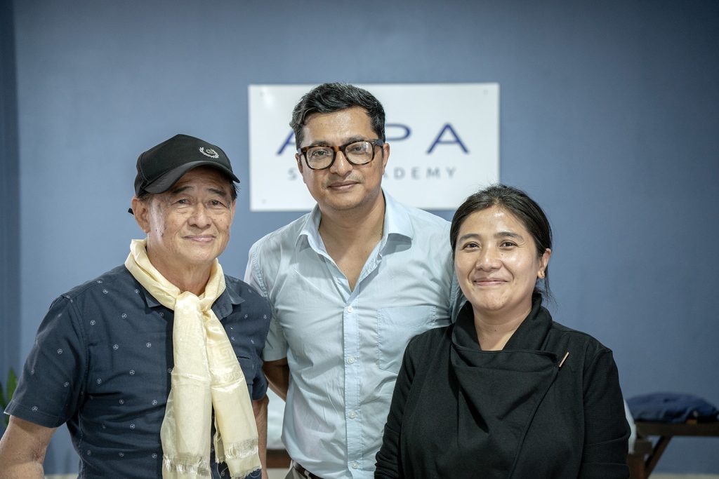 Mr. Donald Cha welcomed as Advisor to AIPA with students and the AIPA team in Kathmandu, Nepal