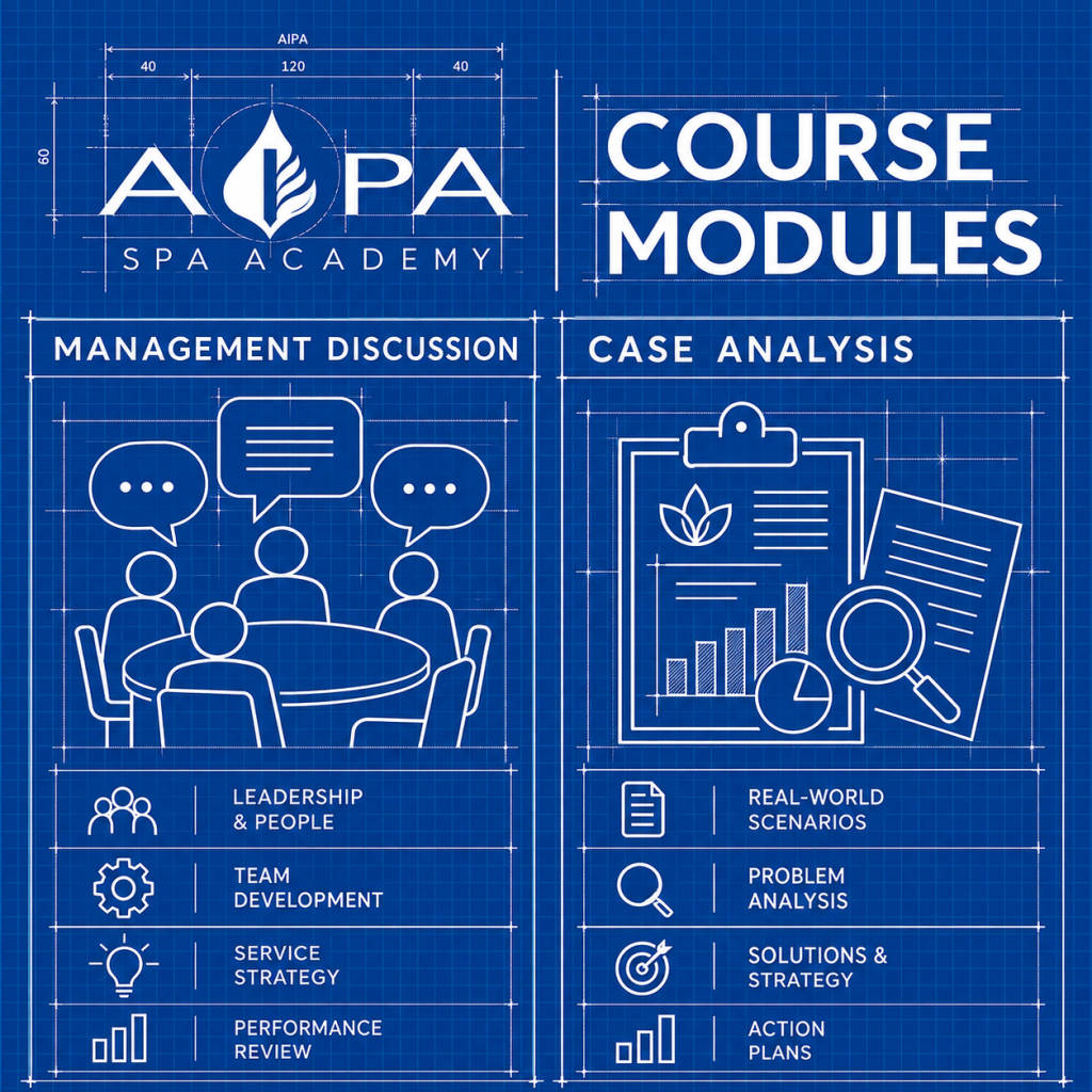 AIPA spa management course banner